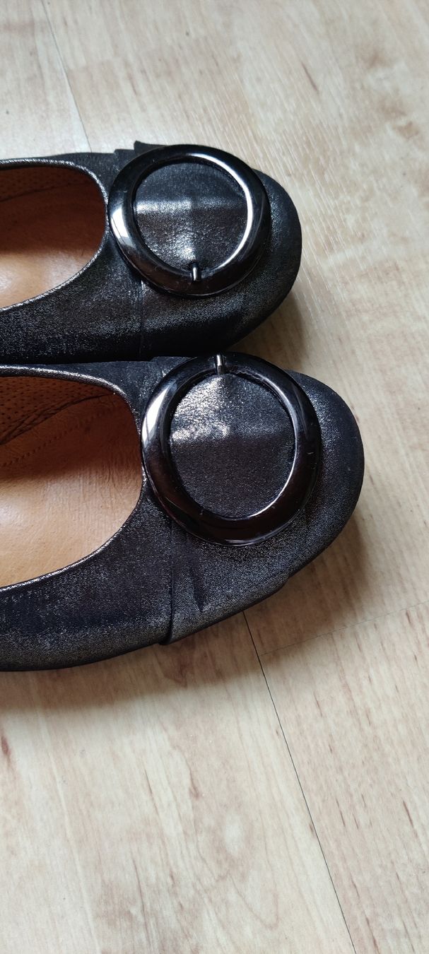 Gabor Scarpe da donna: wunderschöne Damenschuhe, Gabor, schwarz glänzend, Gr. 37 – Nuovo (secondo la descrizione) da Langendorf venduto da heimlisbach 2