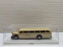 Brekina MB O 3500 BVG,Beige,1:87,Top sonderfahrt RARITÄT!