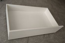 MALM Bettkasten für Bettgestell hoch, weiß, 100 cm