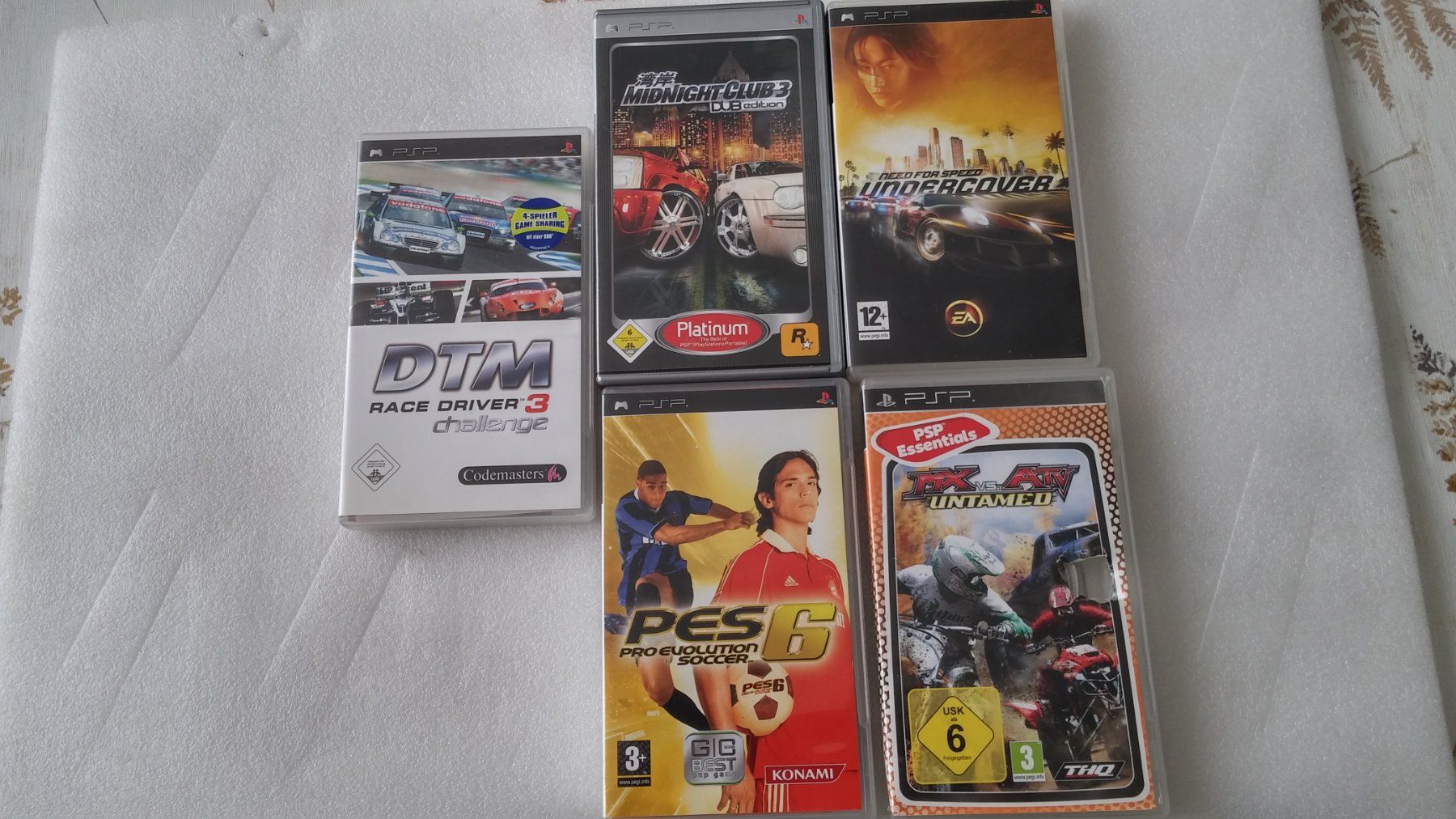 Sony Giochi: 5 Stück PSP Spiele – Usato da Zürich venduto da sendbad