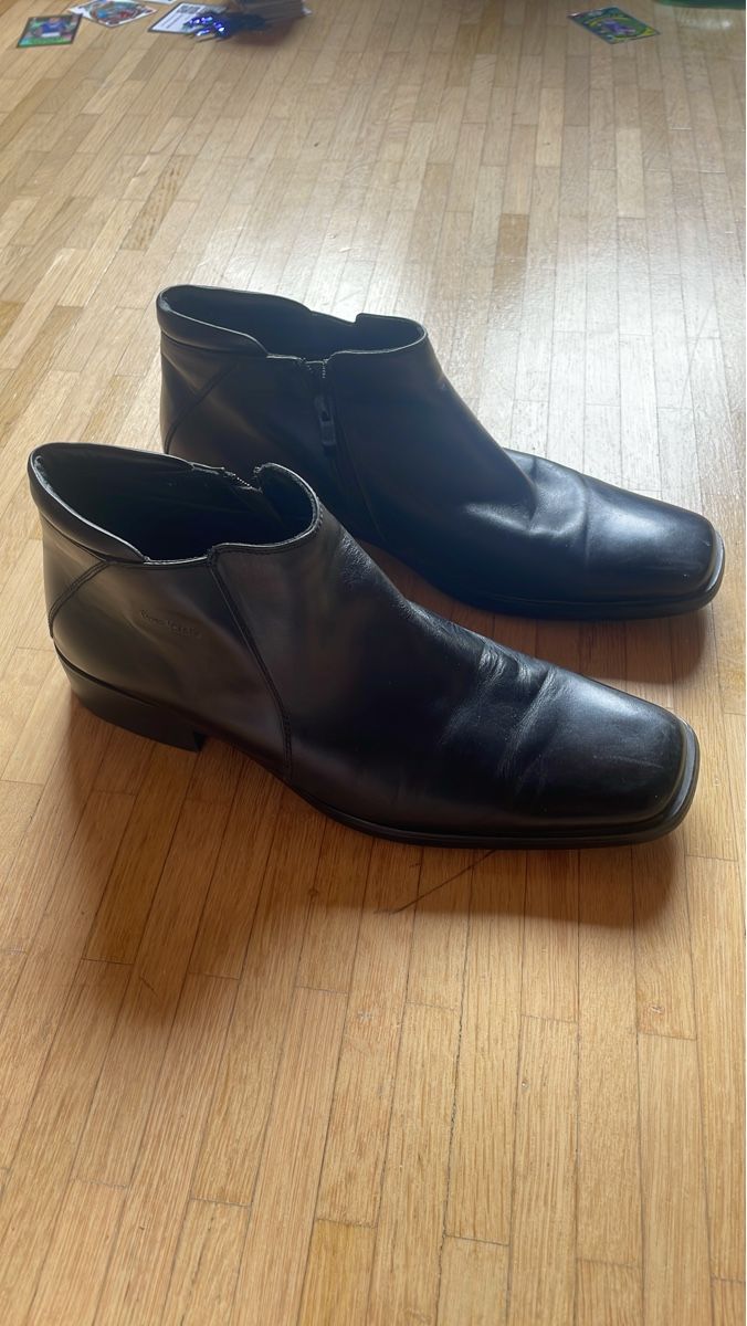 Scarpe da uomo: Pierre cardin Leather Ankle Boots 43 – Usato da Altstätten SG venduto da ruf_7sp5