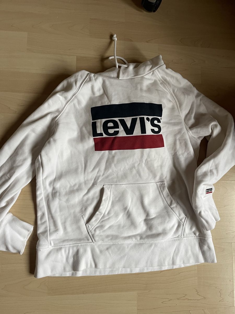 Levi's Maglioni & Felpe: Levi's Hoodie Weiss Gr.M ! – Usato da Thun venduto da ElleChanel 1