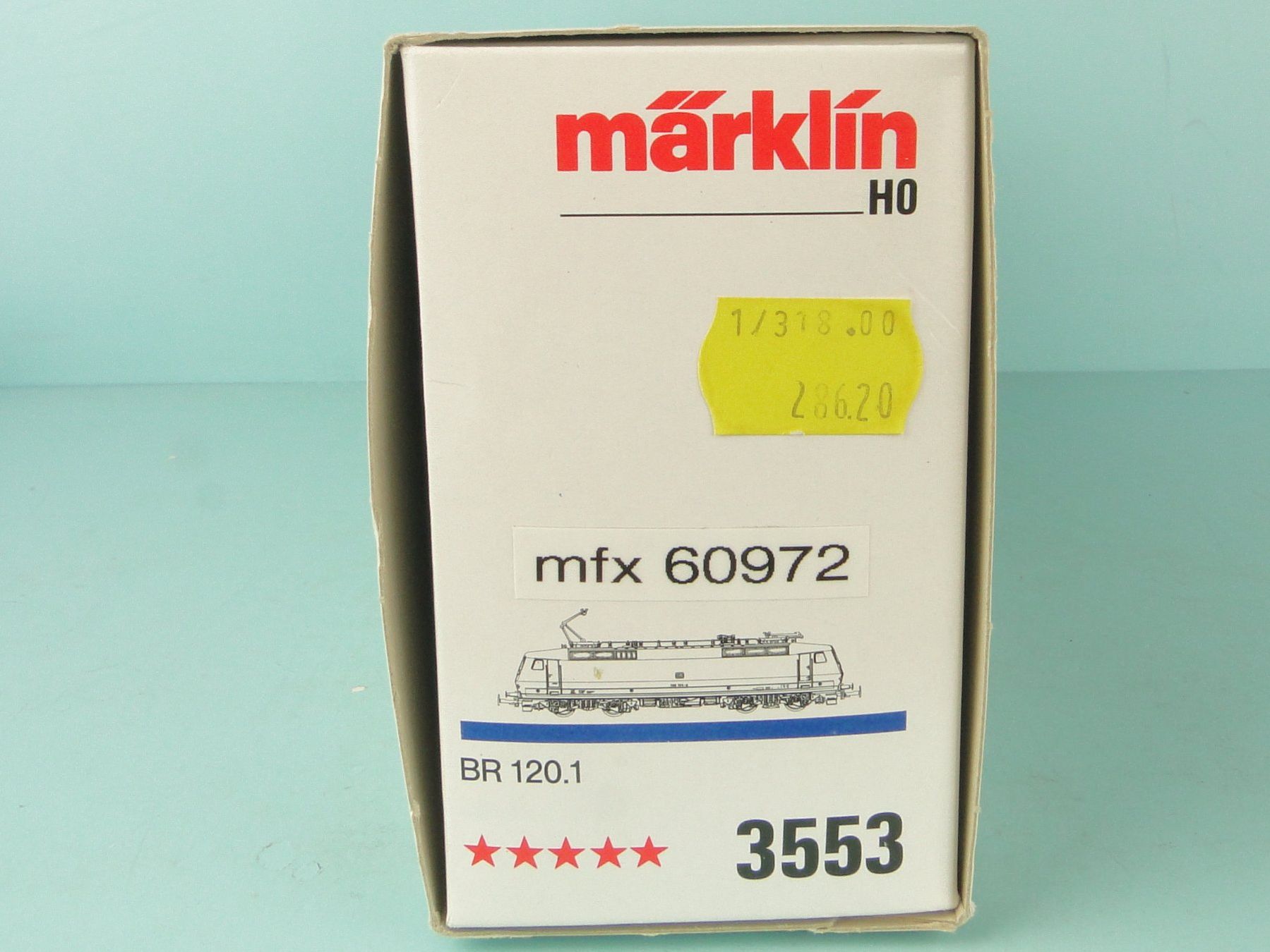 Märklin Modellini di ferrovie: Märklin 3553 BR 120.1, MFX – Usato da Bülach venduto da cann11 8
