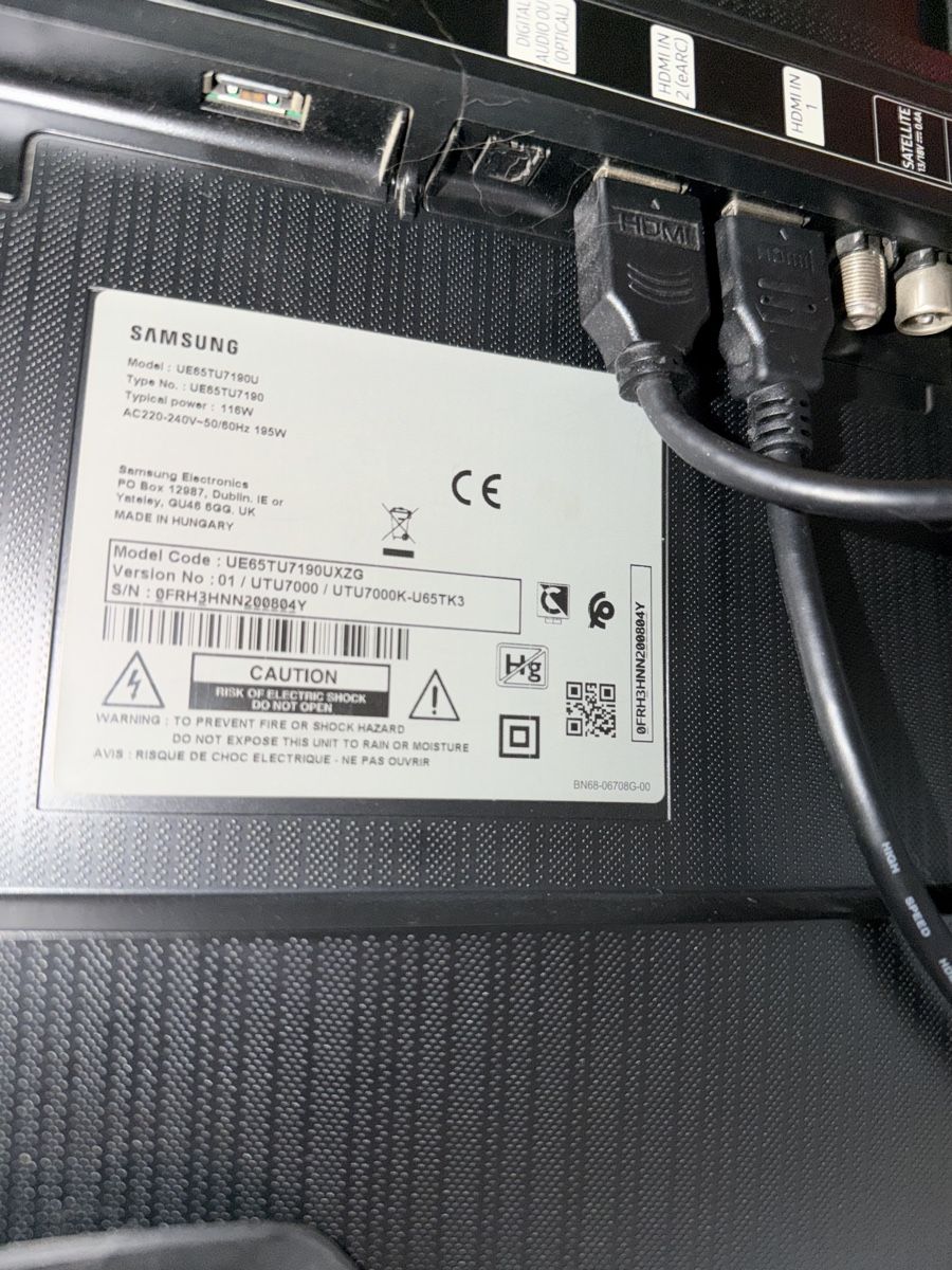 Samsung Televisori: Samsung 65-Zoll TV – Usato da Langenthal venduto da E.Mersin 3