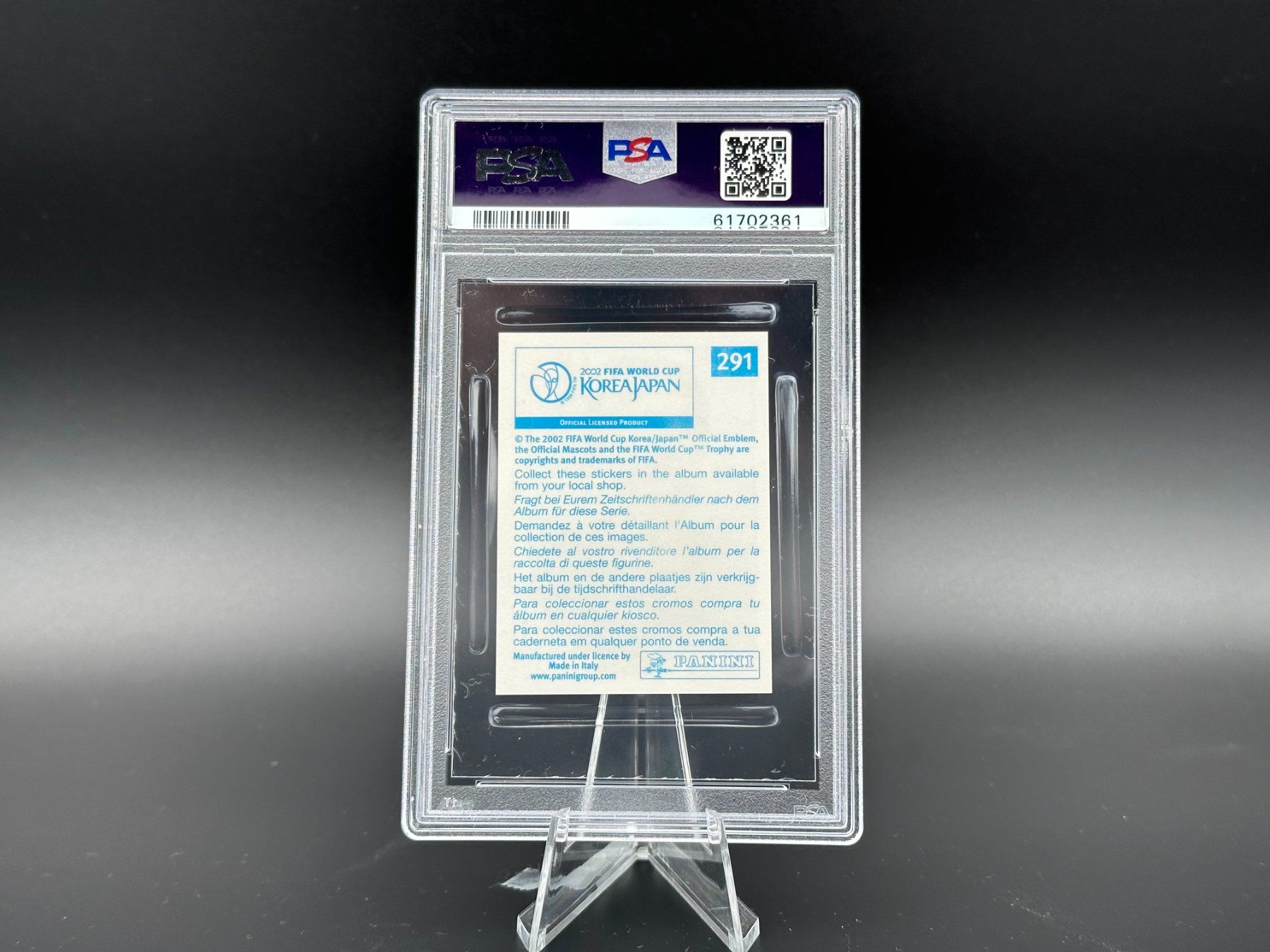 Panini Carte collezionabili: Landon Donovan Panini World Cup 2002 PSA 8 – Nuovo (secondo la descrizione) da Hagendorn venduto da Pokecollectorch 1