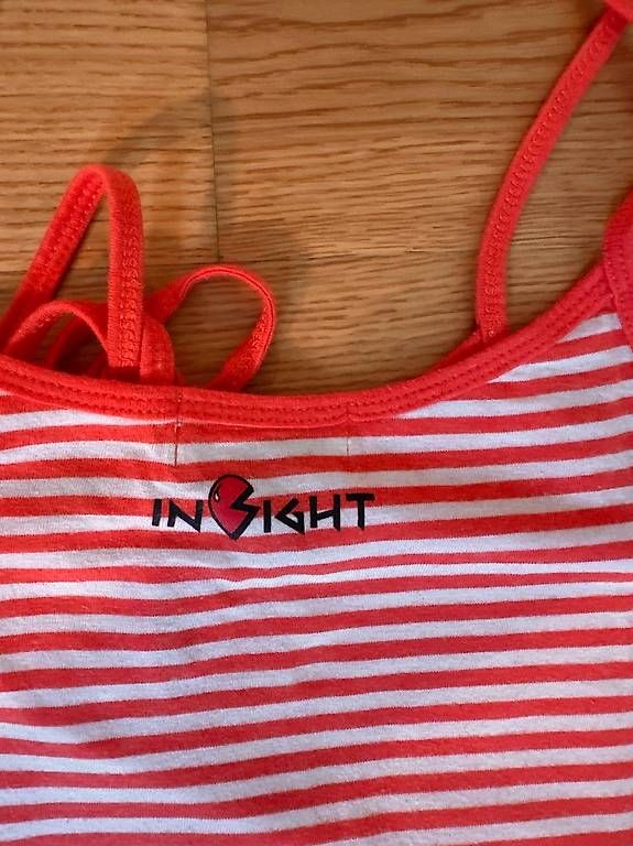 Tops: Top von Insight. Rot-weiss. Gr. L – Gebraucht aus Zürich von Sunnyflower97 1