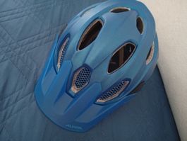 Kinder Velohelm Alpina Blau