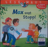 Kinderbuch Lesemaus - Max sagt Stop