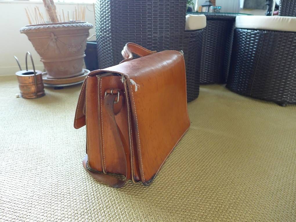 Valigie & Borse: Akten-Leder-Tasche mit vielen Fächern – Usato da Bern venduto da urs_x8c8 2