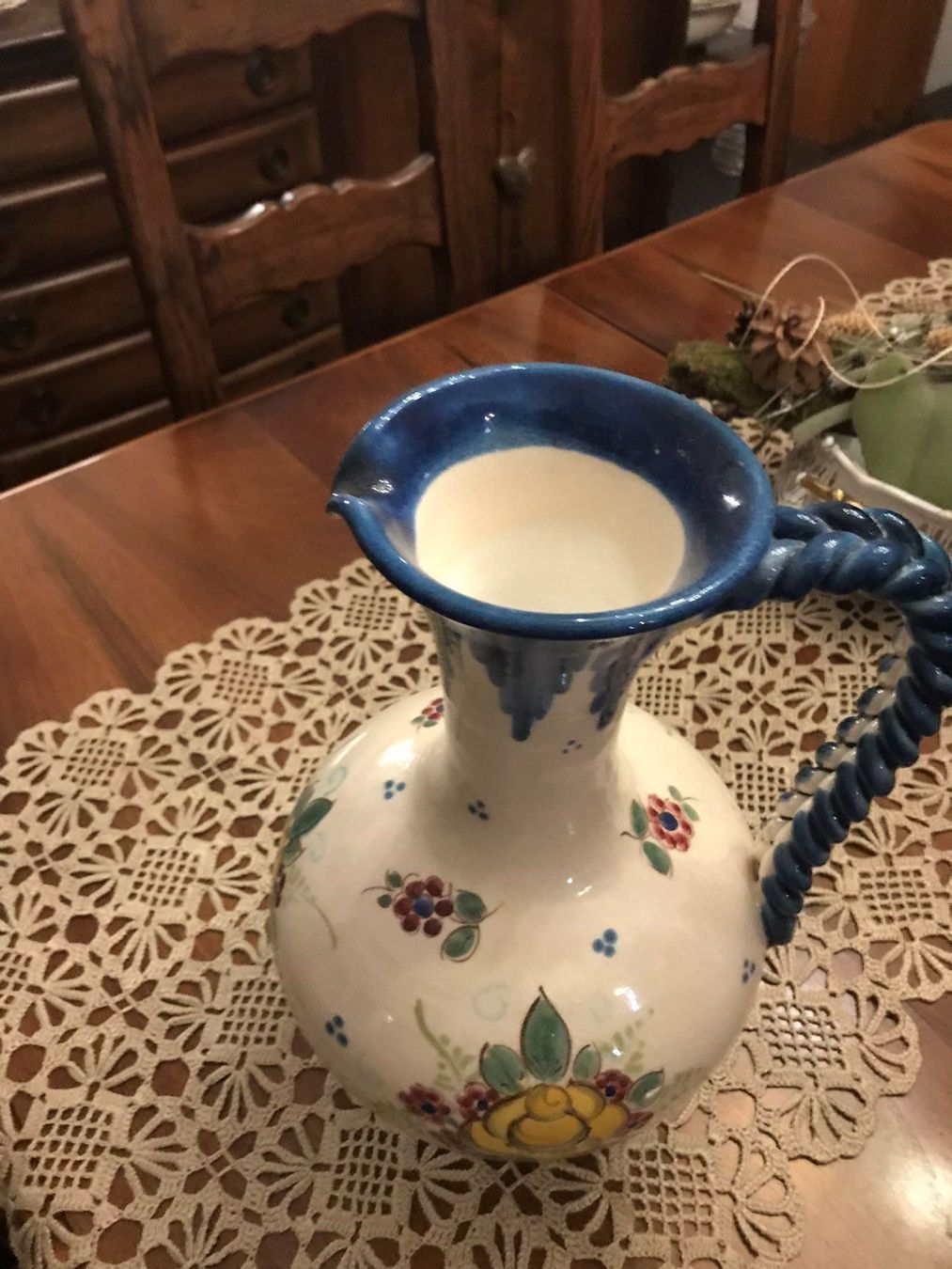 Caraffe: Altes Keramik Krug – Usato da Mehlsecken venduto da Reymau 1