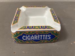 Turmac Cigarettes Aschenbecher Porzellan Langenthal
