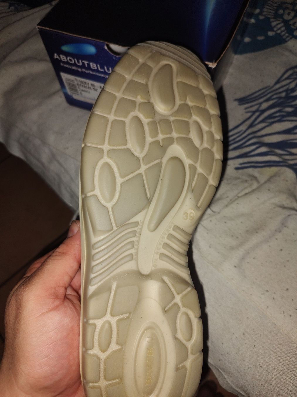 Herrenschuhe: Scarpe antinfortunistiche Aboutblu 39 – Gebraucht aus Monte Carasso von Buttefly 1