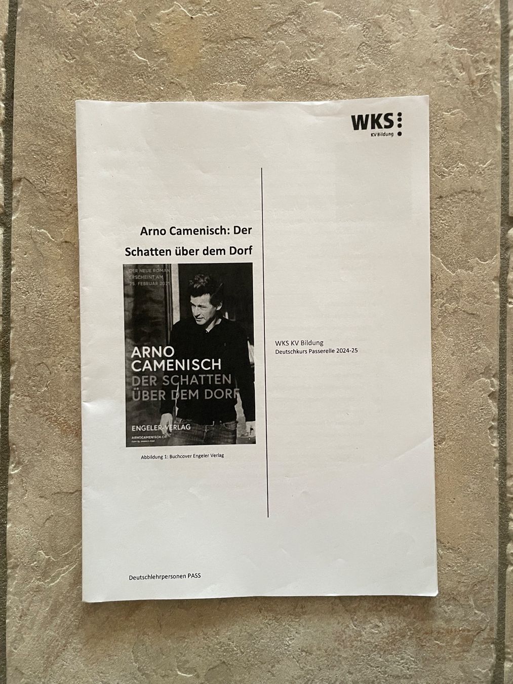 Bücher: Arno Camenisch: Der Schatten über dem Dorf – Gebraucht aus Schnottwil von MysticWitch 3
