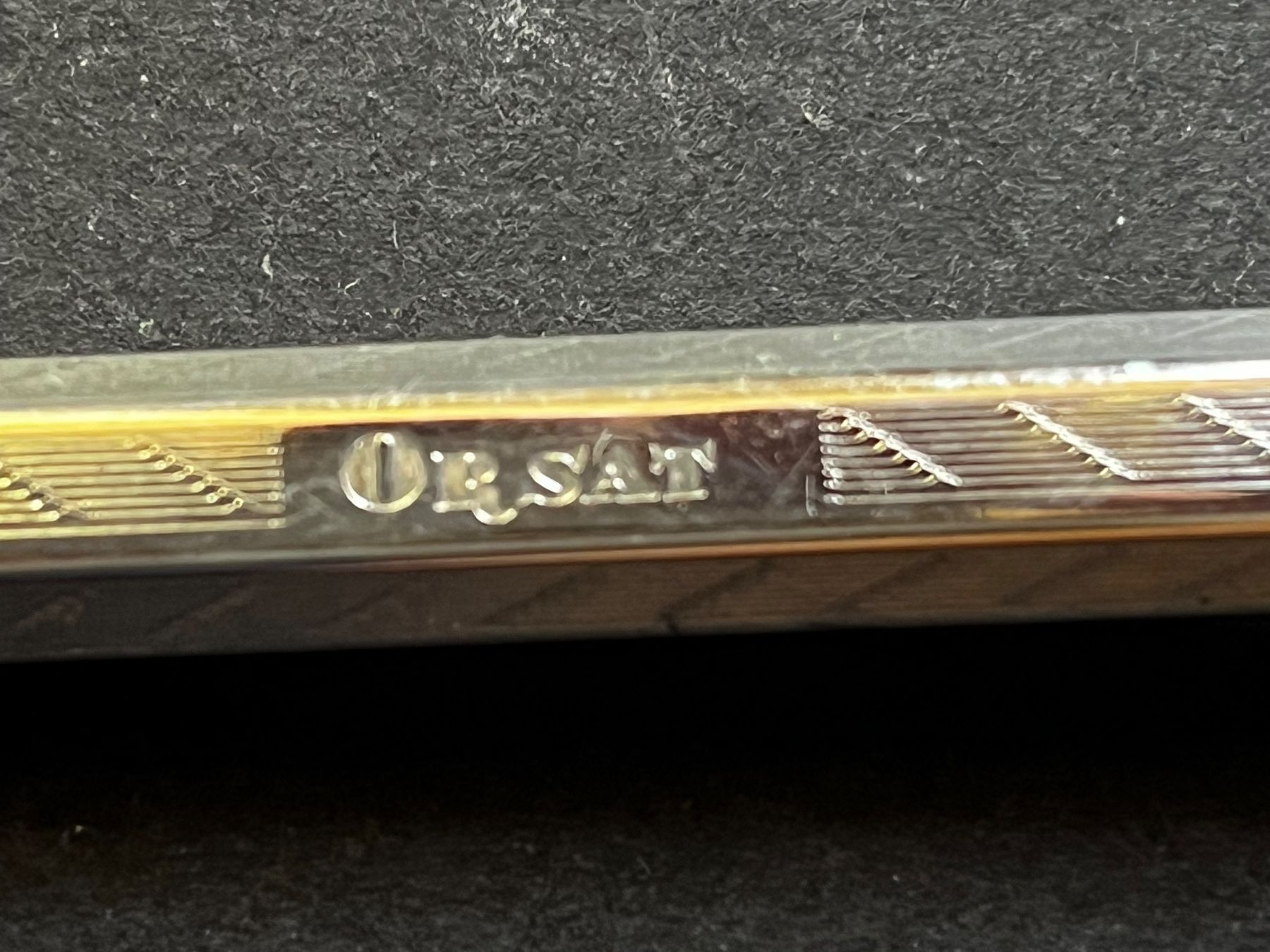 Caran D'Ache Penna & Evidenziatori: Caran d’Ache Ecridor Roller "Schrägstrich" versilbert OS – Usato da Zürich venduto da FV.vintage 4