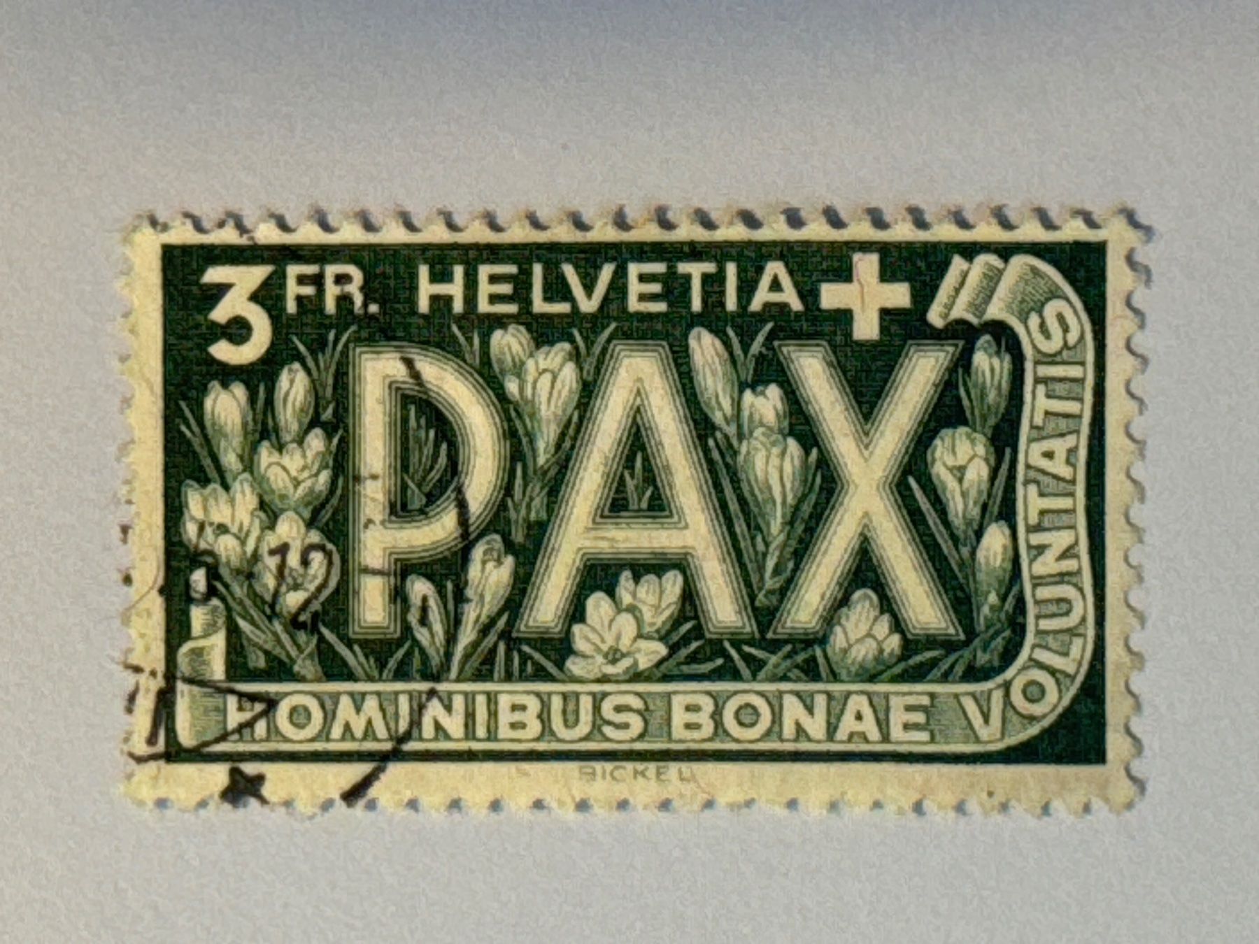 Alle Briefmarken: 1945, PAX, ZNr. 272, gestempelt – Gebraucht aus Küssnacht am Rigi von POSTOMASTER
