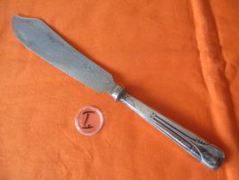 WMF Tortenmesser, Jugendstil Würfelmuster