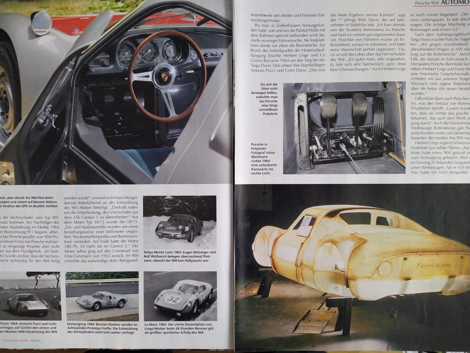 Riviste & Magazine: Bericht PORSCHE 904 – Usato da Bern venduto da micky031 3