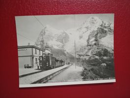 AK Repro Bahn WAB Station Wegernalp um 1910