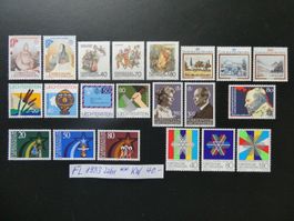 FL 1983 Jahr postfrisch unter 10% Katalog!!