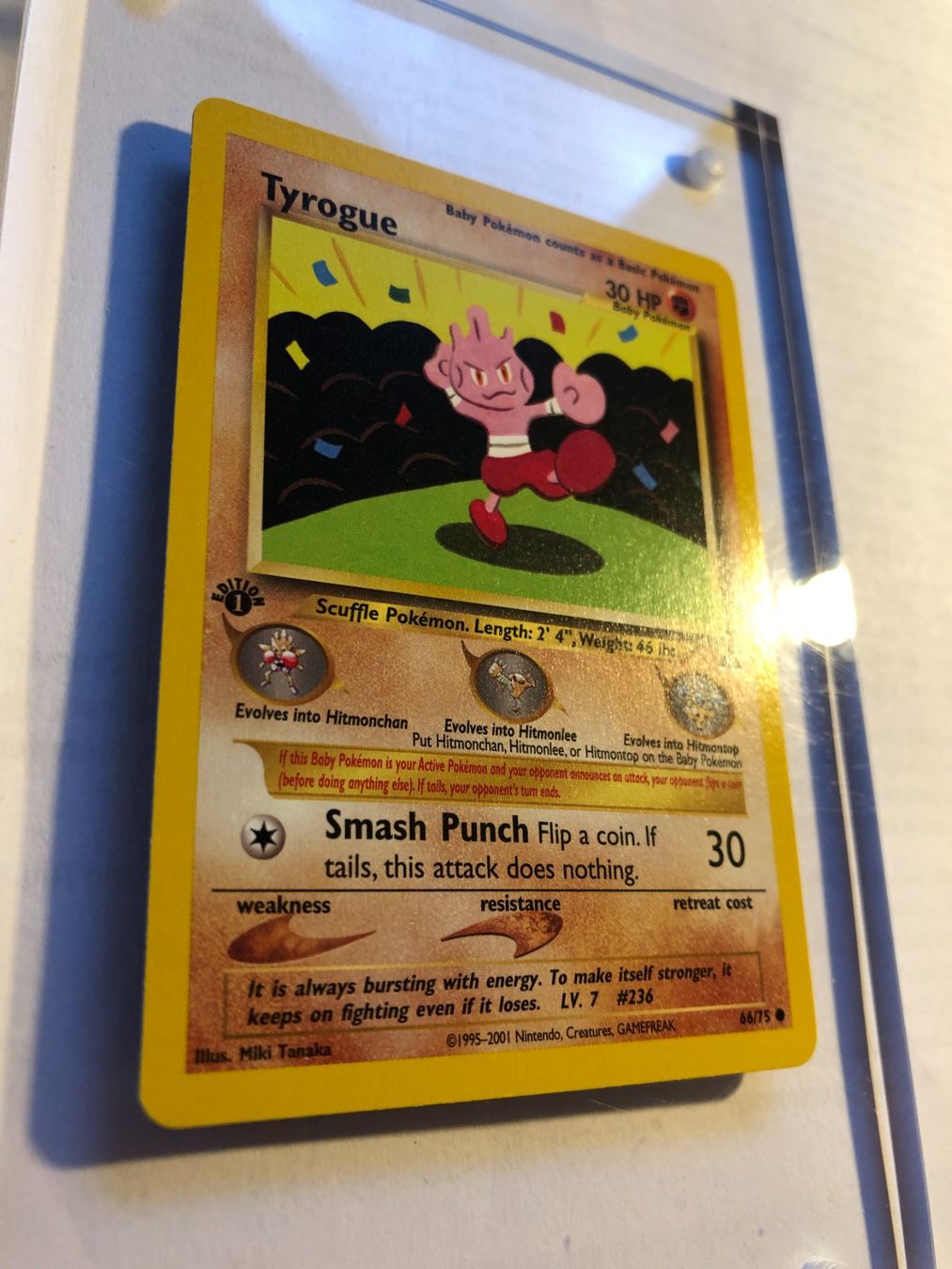 Sammelbilder & Trading cards: Tyrogue 1st Neo Discovery - MINT - ab 1.- – Gebraucht aus Giubiasco von dan_pr8b 1