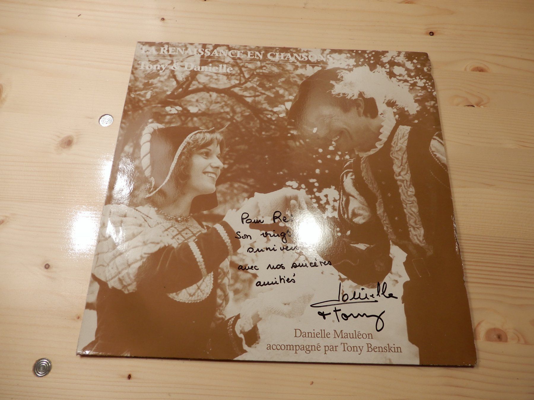 Schallplatten: La Renaissance en chancons Tony & Danielle – Gebraucht aus Erstfeld von Mario_boe0