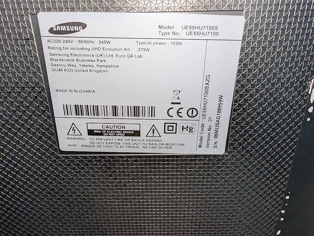 Televisori: Samsung Smart TV 55" – Usato da Diepoldsau venduto da Ibiza87 1