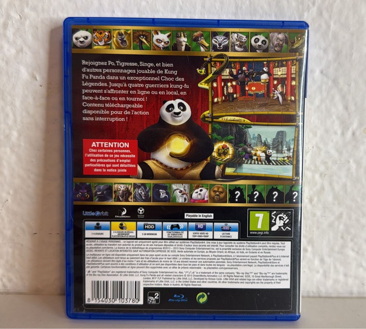 Sony Giochi: Kung Fu Panda: Showdown PS4/PS5 - RARE game - TOP Cond. – Usato da Ehrendingen venduto da bubulence 1