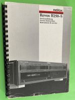 ReVox B 250 - S Serviceanleitungen D, E, F