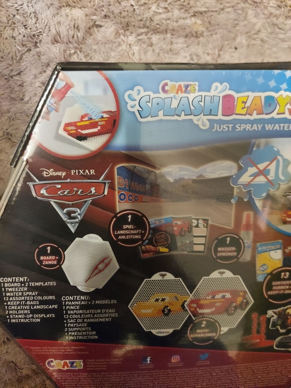 Bastelsets: Splash Beadys Cars 3 Set - NEU – Neu und originalverpackt aus Altishofen von tammy05 2