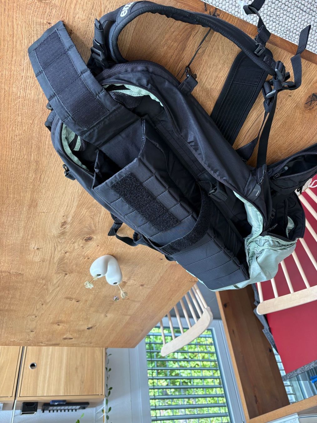 Evoc Zaini: Evoc FR Trail E-Ride 20L Lightshield Protektor Rucksack – Usato da Oberdorf SO venduto da Peschamel 1