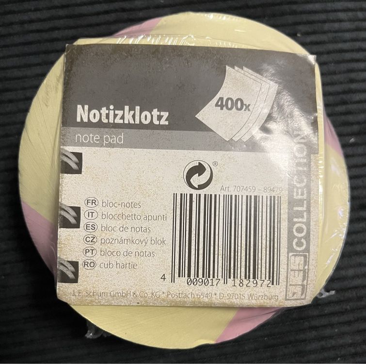 Notizklotz 400 Notizzettel (Neu und originalverpackt) in Kriens für CHF ...