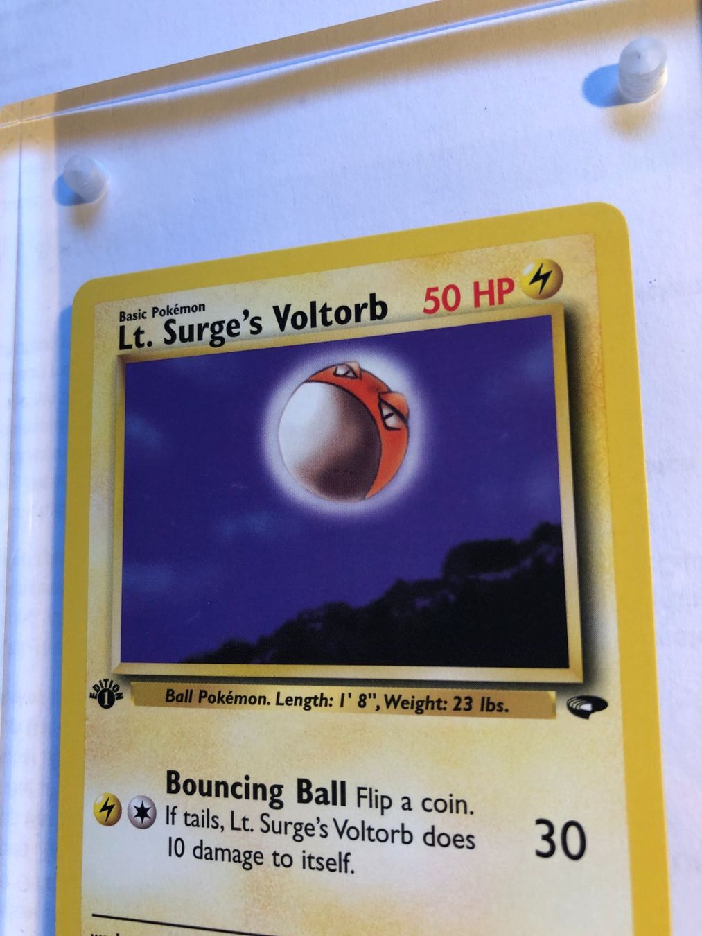 Carte collezionabili: Lt. Surge's Voltorb 1st Gym Challenge - MINT - ab 1.- – Usato da Giubiasco venduto da dan_pr8b 3