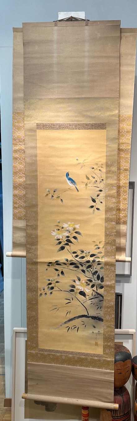 Poster & Bilder: Rollbild Japan Kakejiku „Finchi" – Gebraucht aus Bern von mbtiti 1