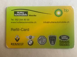 Prepaid Telefonkarte Hutter Automobile Winterthur