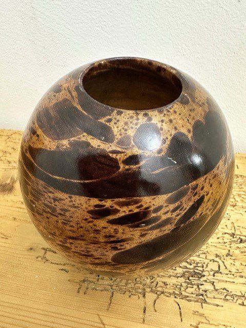 Kerzenständer: KuGeL HoLzvaSe / KeRzeNsTäNdeR – Gebraucht aus Winkel von zeho 5