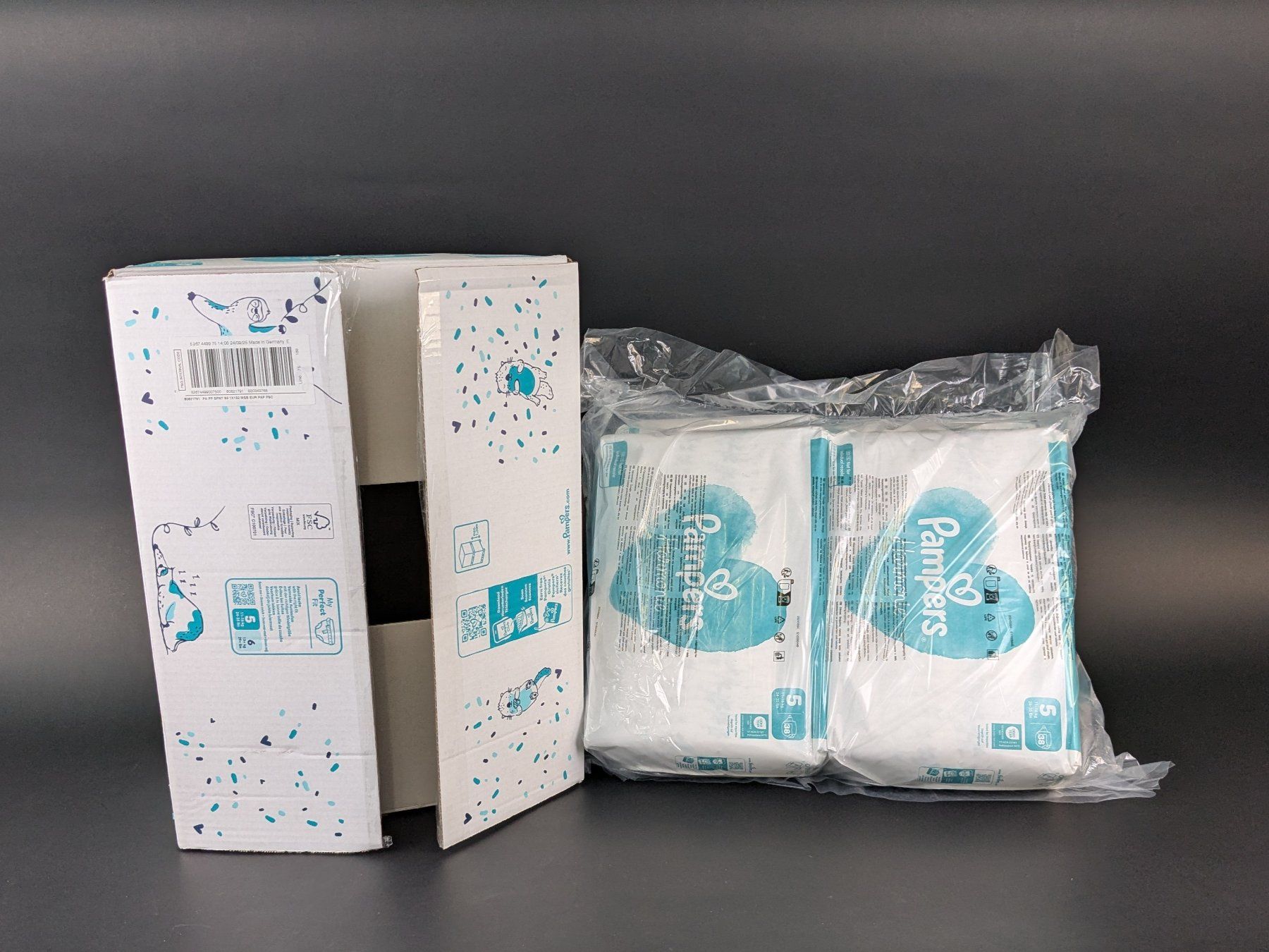 Windeleimer & Windeln: PAMPERS Harmony Gr 5 – Gebraucht aus Dintikon von Restwert_Dintikon