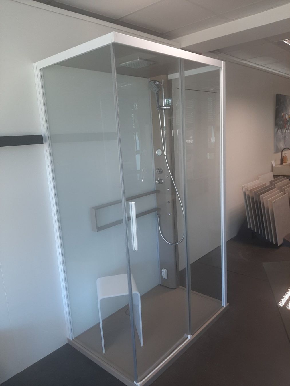 Docce: Last Minute Preis / Dampfdusche Glax 120 x 80 cm – Nuovo e nell'imballaggio originale da Küssnacht am Rigi venduto da domusinterior 1