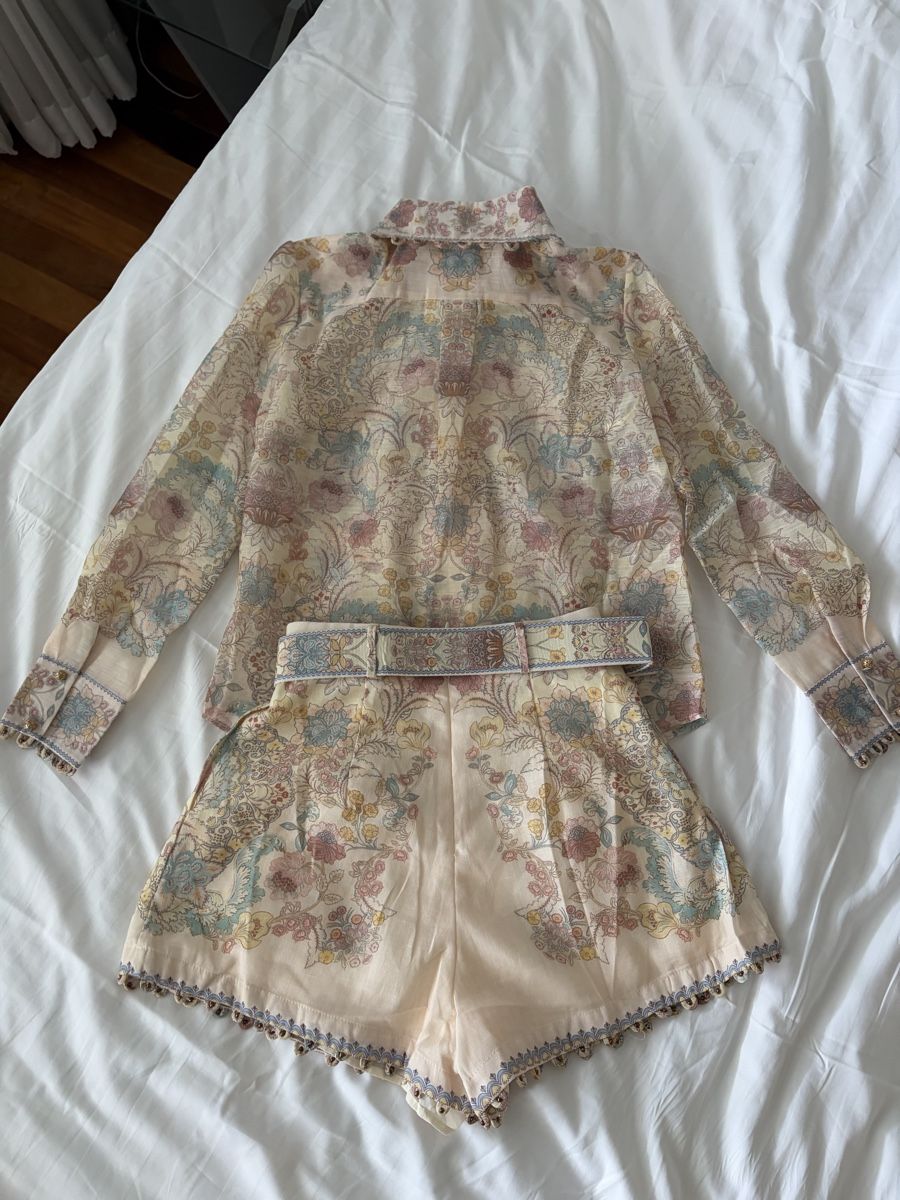 Lotti di vestiti: Linen Blend Blouse & Shorts – Nuovo (secondo la descrizione) da St.Josefen venduto da lop_lh8d 7