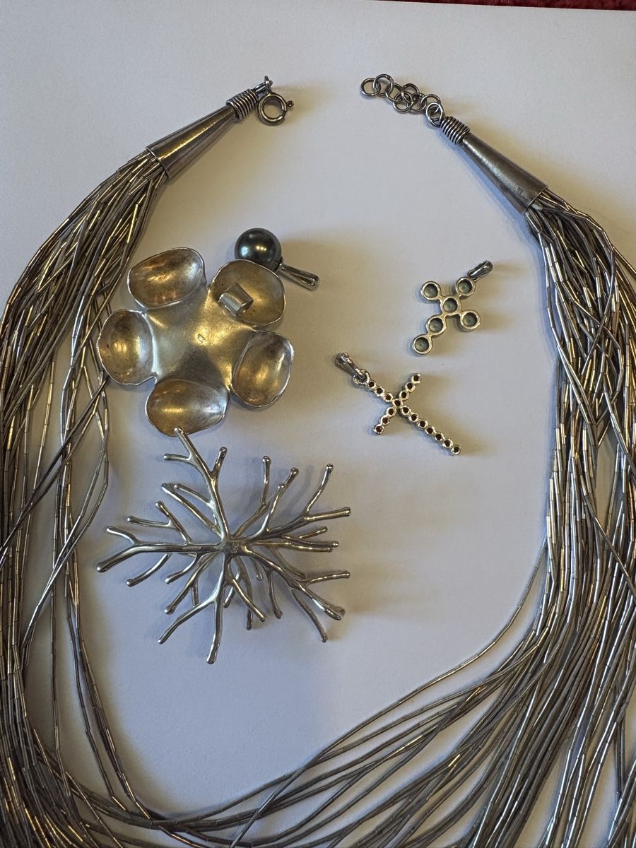 Sonstiger Schmuck: Silber Schmuck 925 lot – Gebraucht aus Murten von Tzaugg 2