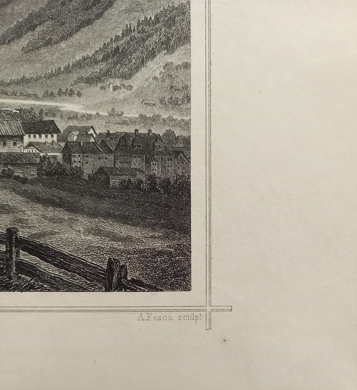 Incisioni: Historischer Stahlstich EINSIEDELN – Usato da Seewen SZ venduto da emi_6y6l 3