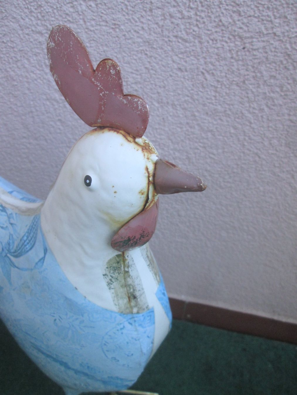 Toutes les décorations: Huhn aus Metall – D'occasion à Sementina par babucia 2