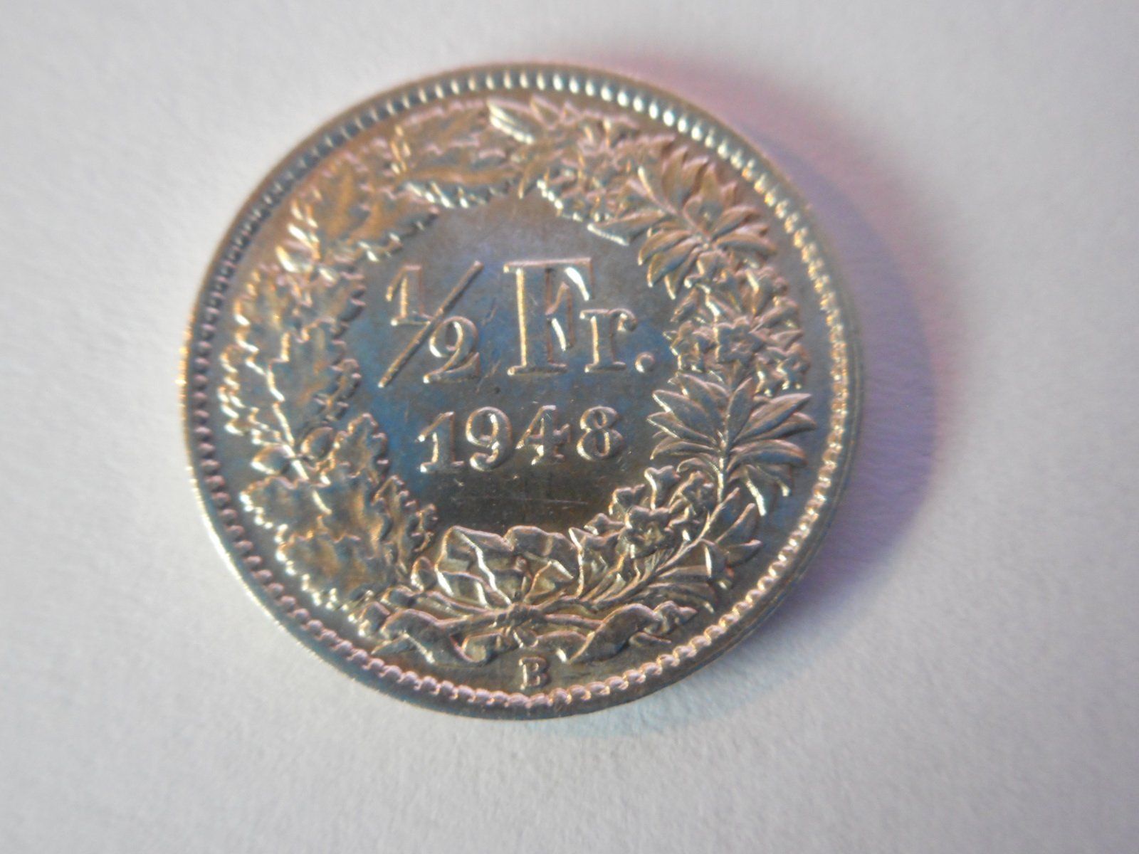 Tutti le monete: 50 Rp. 1948 silber vorz – Usato da Kriegstetten venduto da pizlad2010