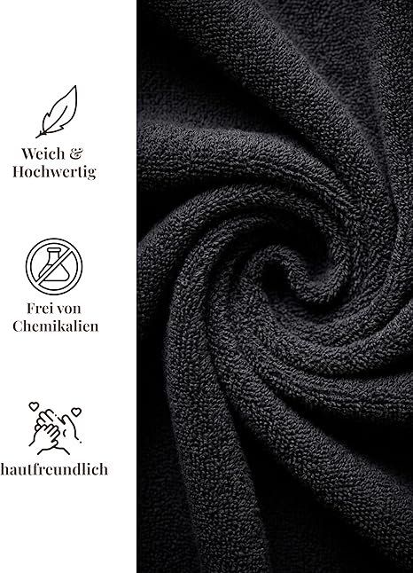 Accappatoi: Damen Bademantel Extra Lang Baumwolle Kapuze – Nuovo e nell'imballaggio originale da Suhr venduto da TradeMasters 3