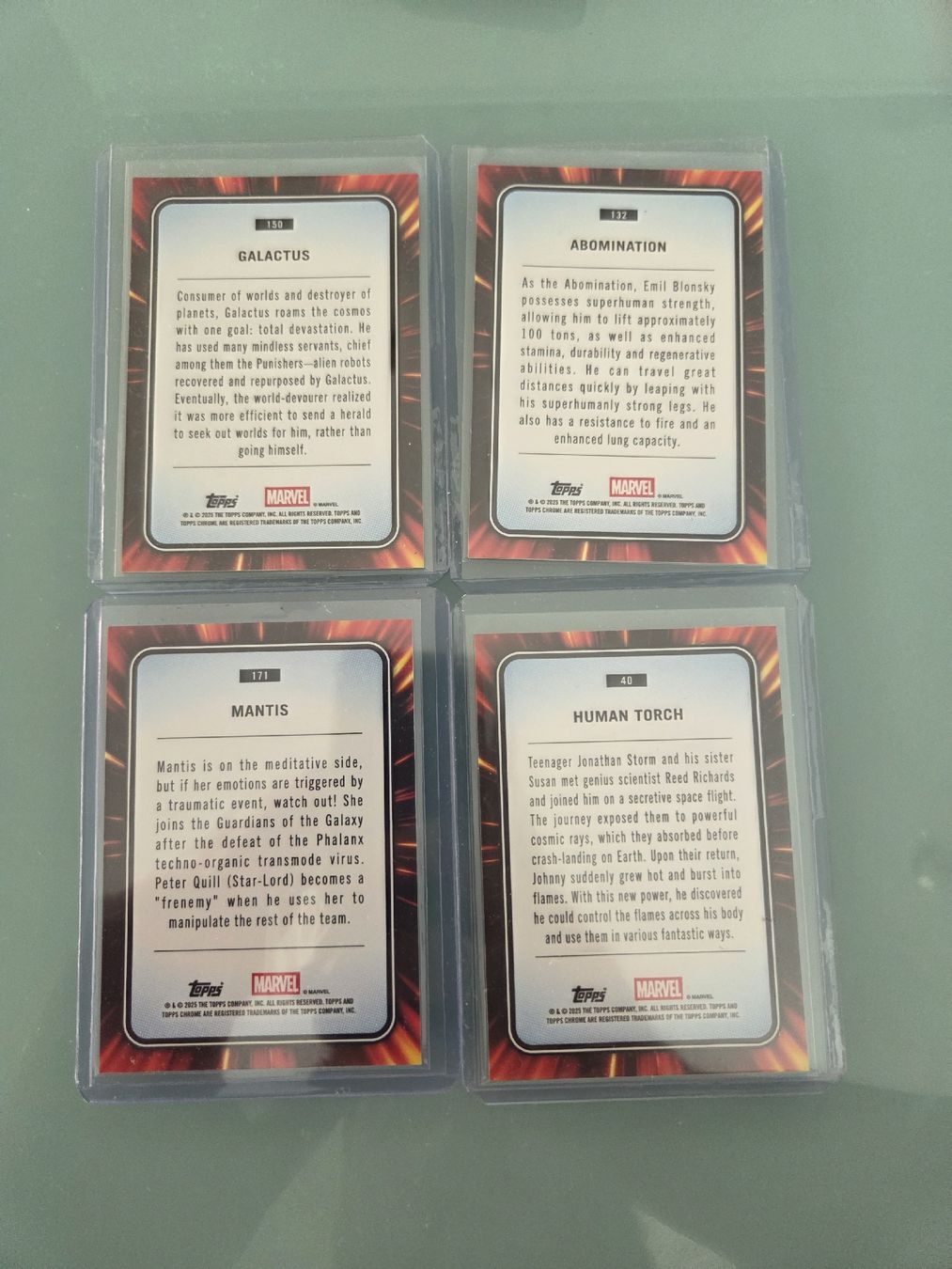 Marvel Sammelbilder & Trading cards: Marvel Lot from Marvel Chrome 2025 – Gebraucht aus Frick von JArc 1