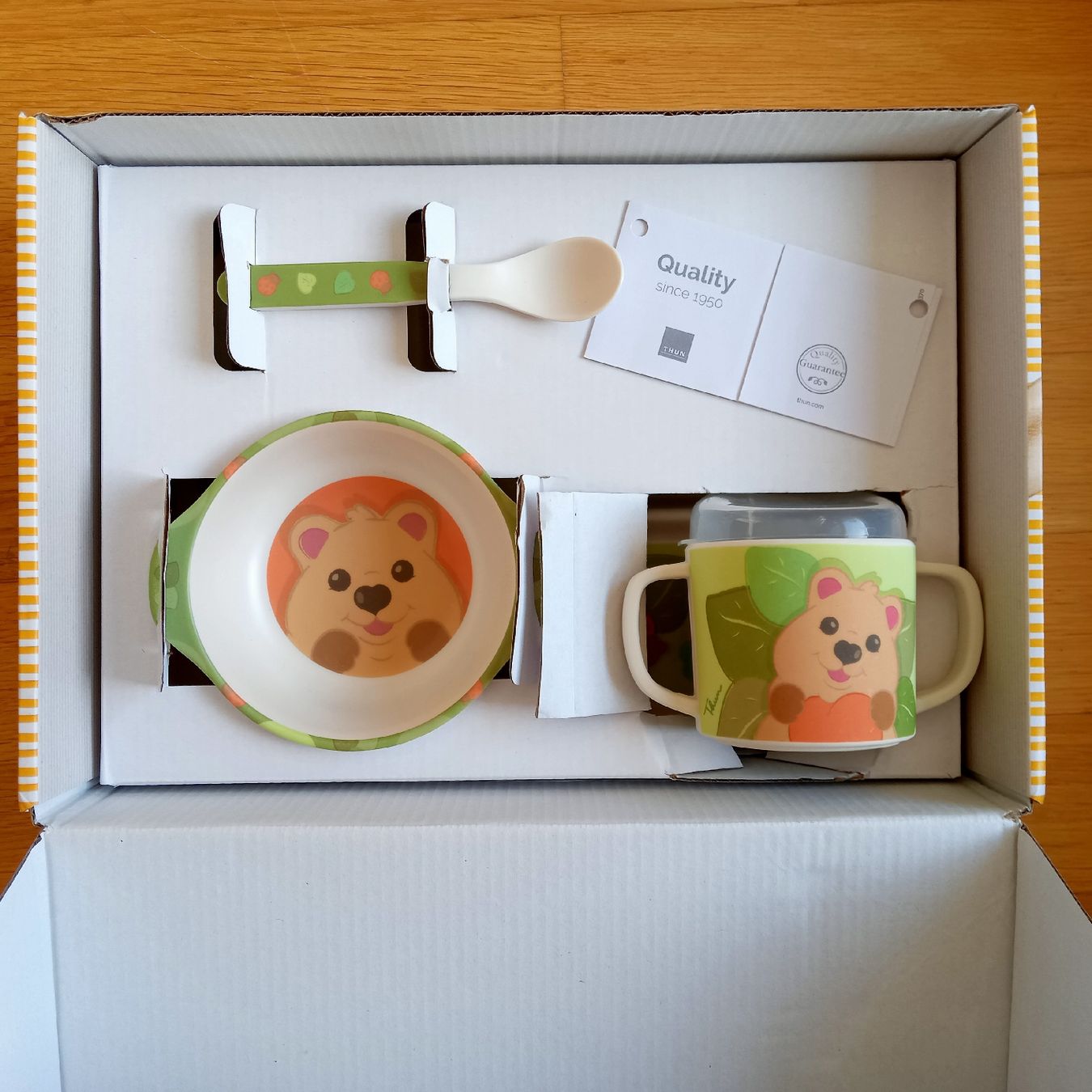 Nuggis & Nuggiketten: Kindergeschirr-Set Thun – Neu und originalverpackt aus Baden von Gian_Lu 2
