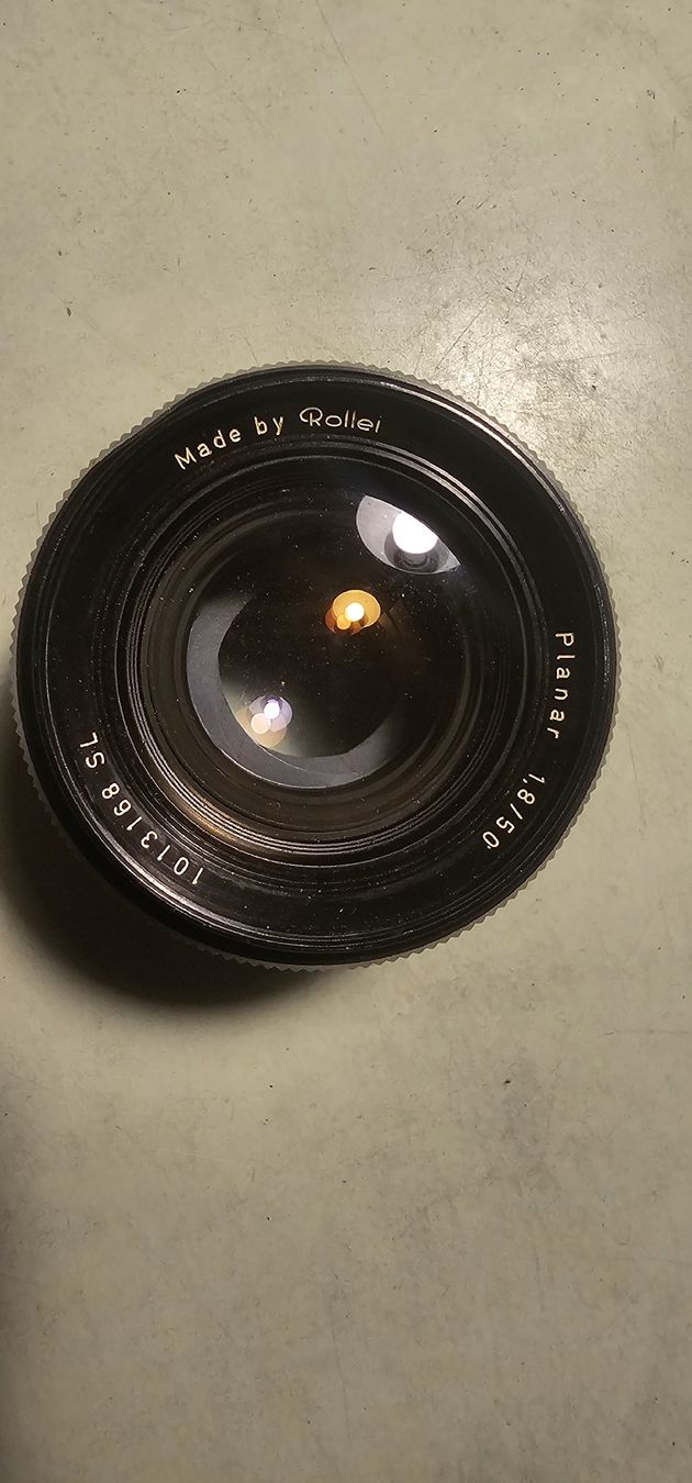Rollei Obiettivi: Rollei Planar 50mm f1.8 Lens – Usato da Geneve venduto da T36