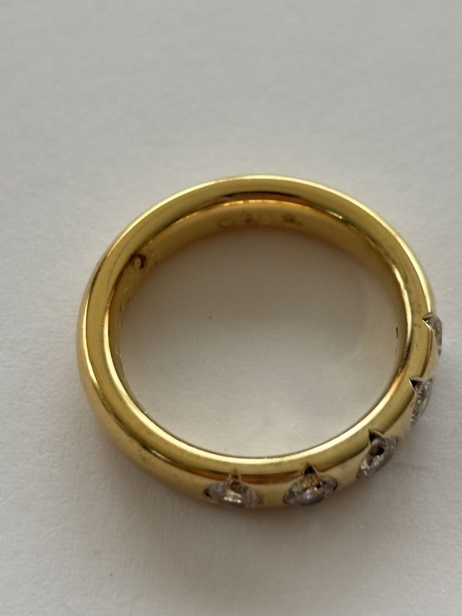 Anelli: Ring Silber 925 vergoldet  – Usato da Langnau am Albis venduto da flusspflege 4