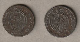 Wallis, Bistum Sitten, 6 Kreuzer 1777