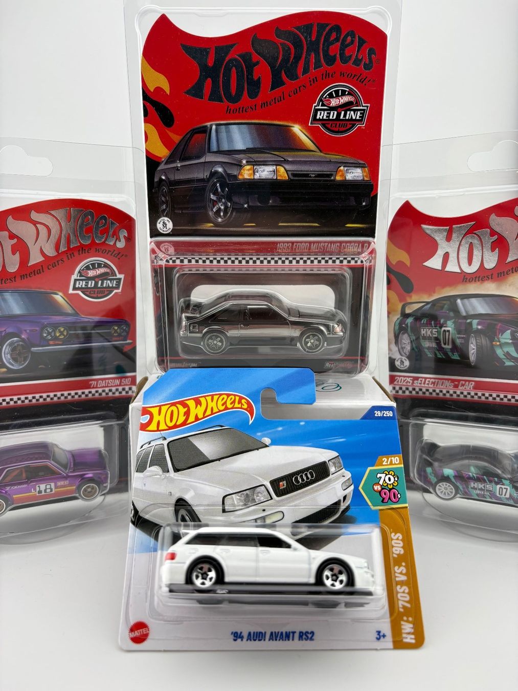 Hot Wheels Modellini d'auto: Hot Wheels '94 Audi Avant RS2 - 2025 - 29/250 – Nuovo e nell'imballaggio originale da Flawil venduto da HeisseReifen