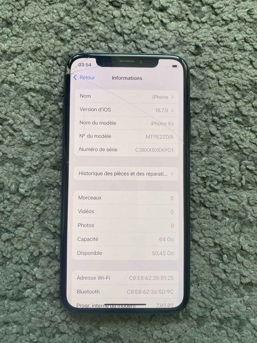 Apple Telefoni cellulari / Smartphones: iPhone Xs 64go 79% batterie N.19 – Usato da Genève venduto da eth_6qs6 3